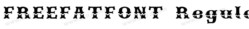 FREEFATFONT Regular字体转换 FREEFATFONT Regular字体转换